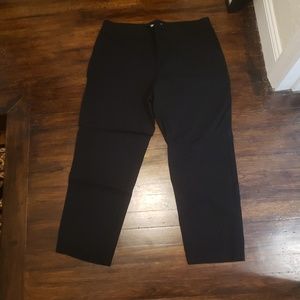 Black Stretch Dress Pants 16W Counterparts Brand
